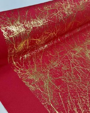Foil Bullet Crepe-Red-General