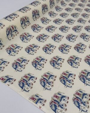 Batik Inspired Prints-100% Cotton Fabric-001-Beige