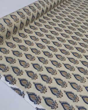 Batik Inspired Prints-100% Cotton Fabric-005-Beige