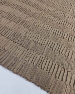 Bubble Pleated Ceruti-Nude