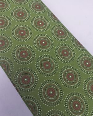 Authentic 3 Cats Shweshwe Fabric by Da Gama Textiles with traditional South African printed cotton design