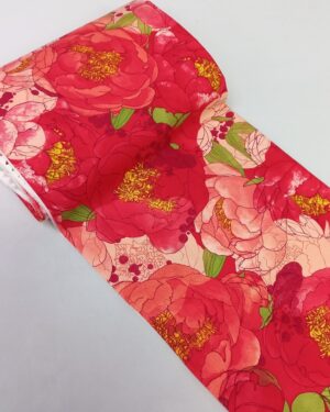Moda 100% Cotton Fabric-Darling Peony 15-Moda-100% Cotton-Quilting and craft