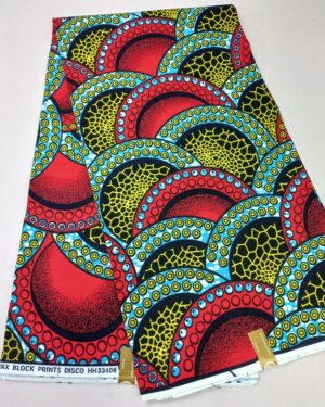 Ankara Wax Prints-033-100% cotton-Ankara wax print